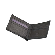 Tumbled Leather Wallet & Silver Buckle Belt Gift Set